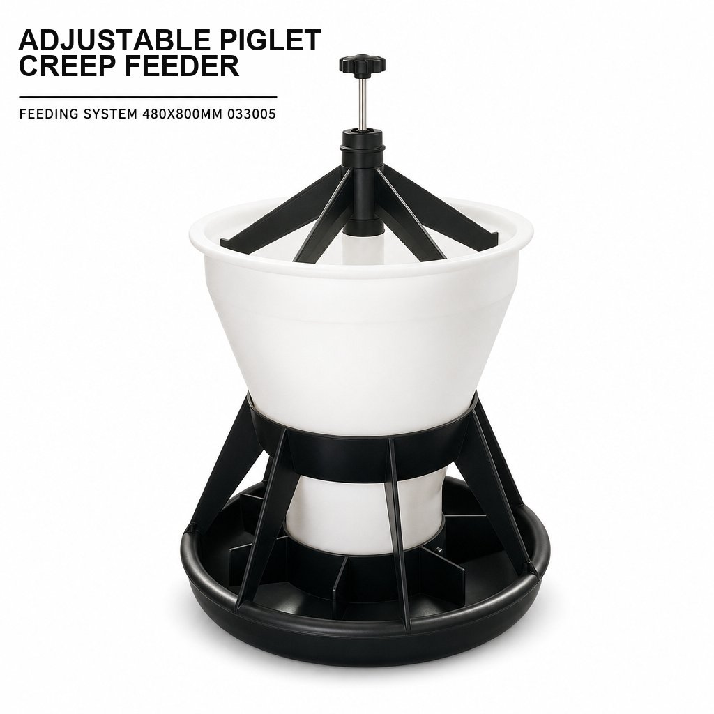Adjustable Piglet Creep Feeder