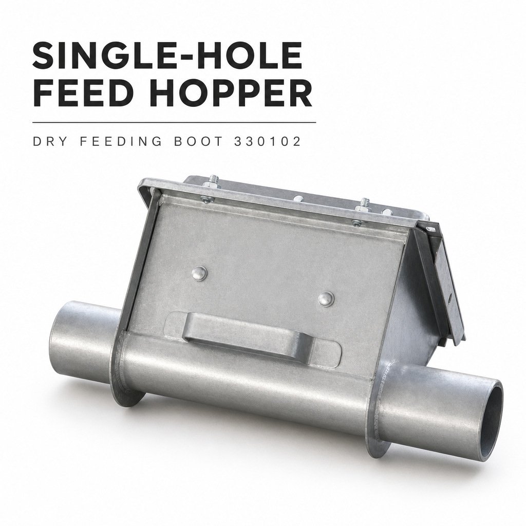 Single- and Twin-Outlet Feed Hopper