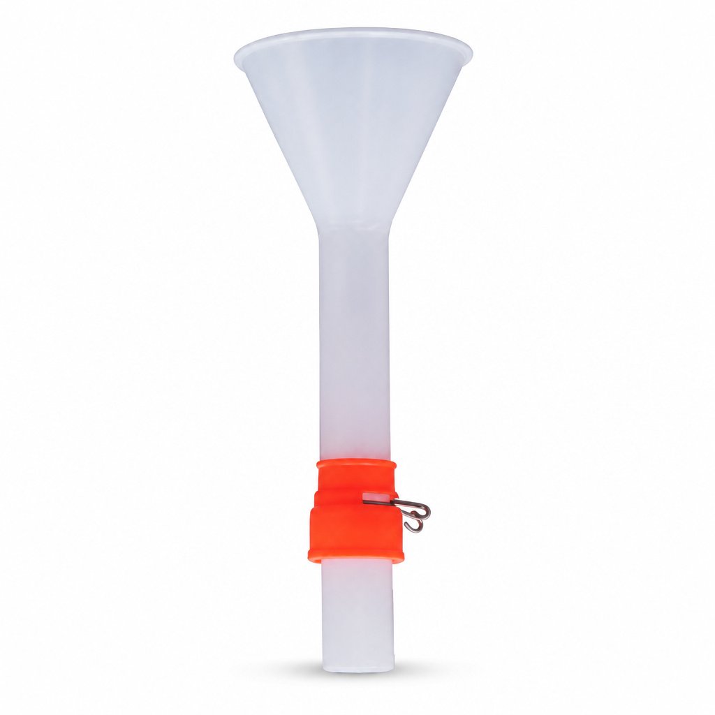 Height-Adjustable Feed Drop Hopper