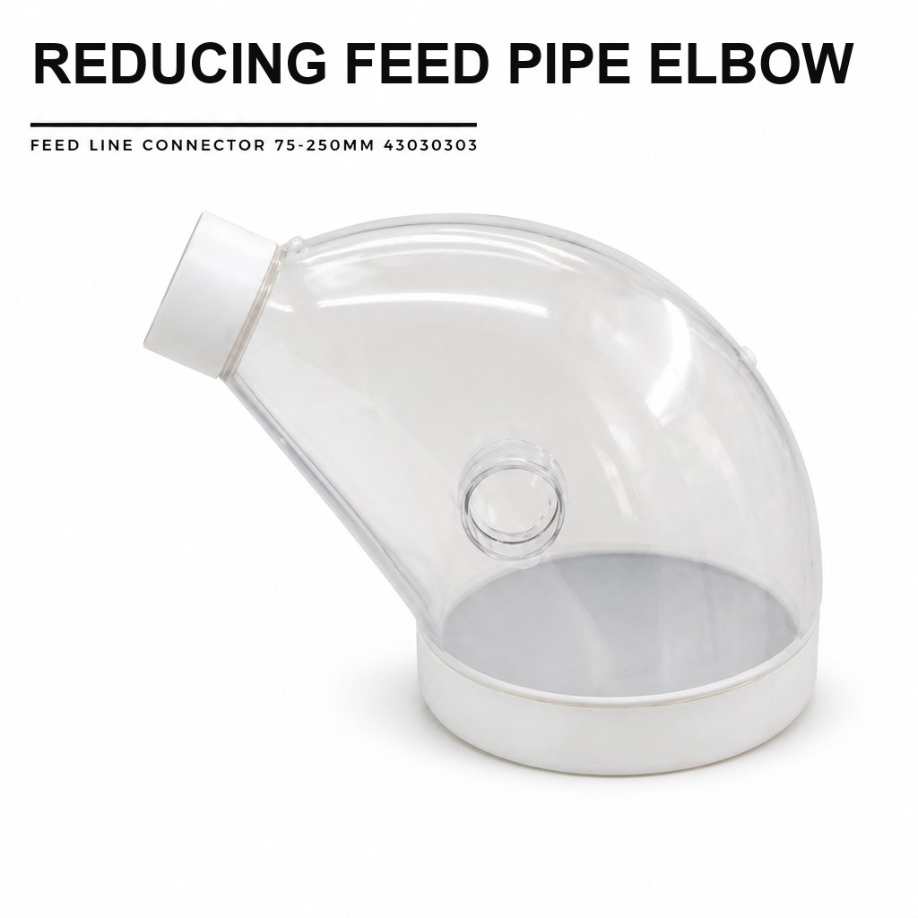 Reducing Feed Pipe Elbow
