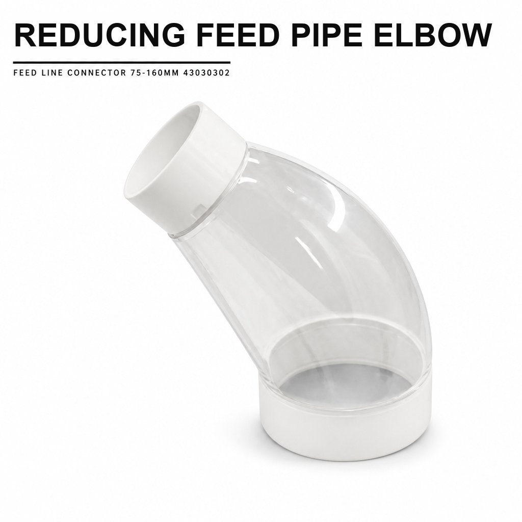 Reducing Feed Pipe Elbow
