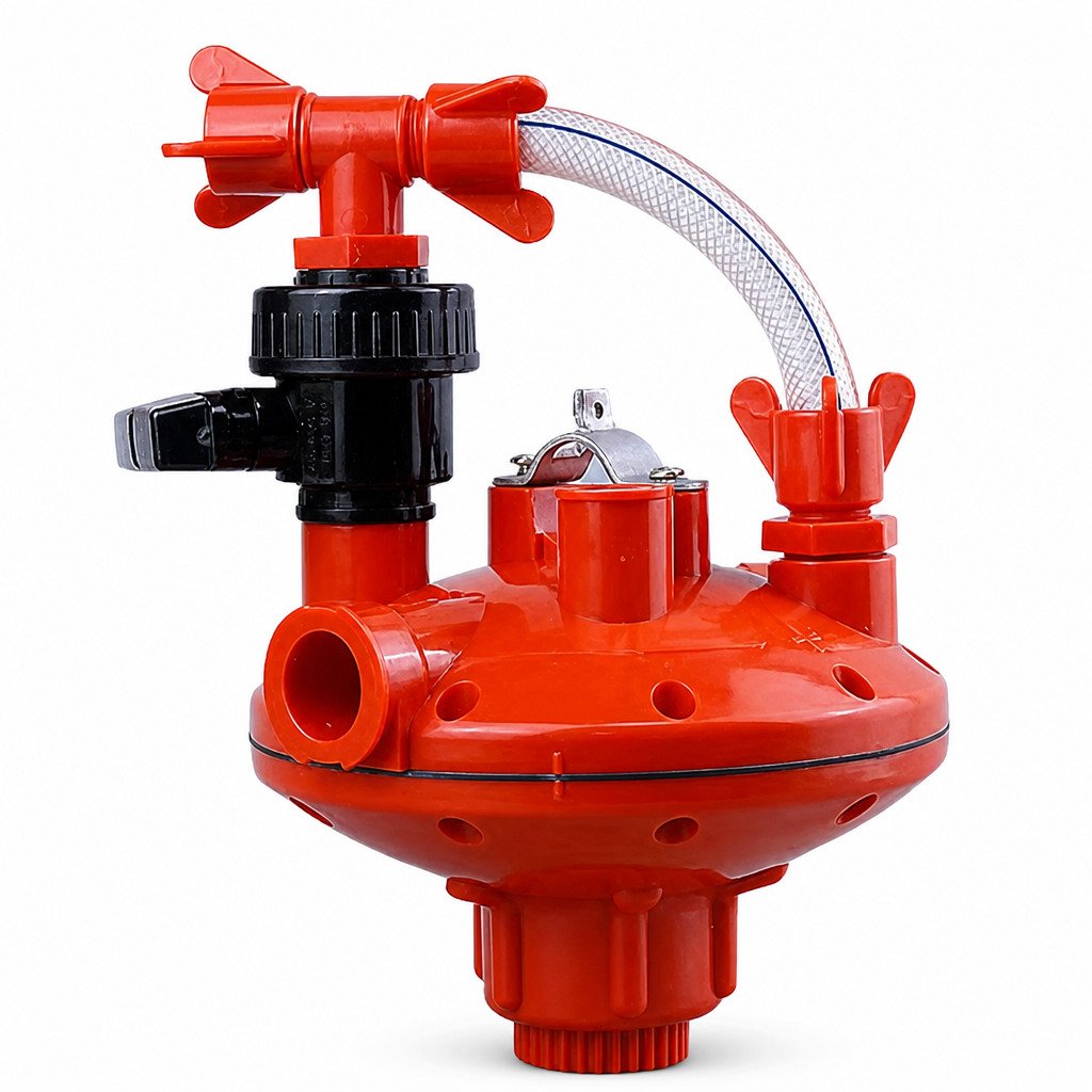 Poultry Drinking Line Pressure Regulator